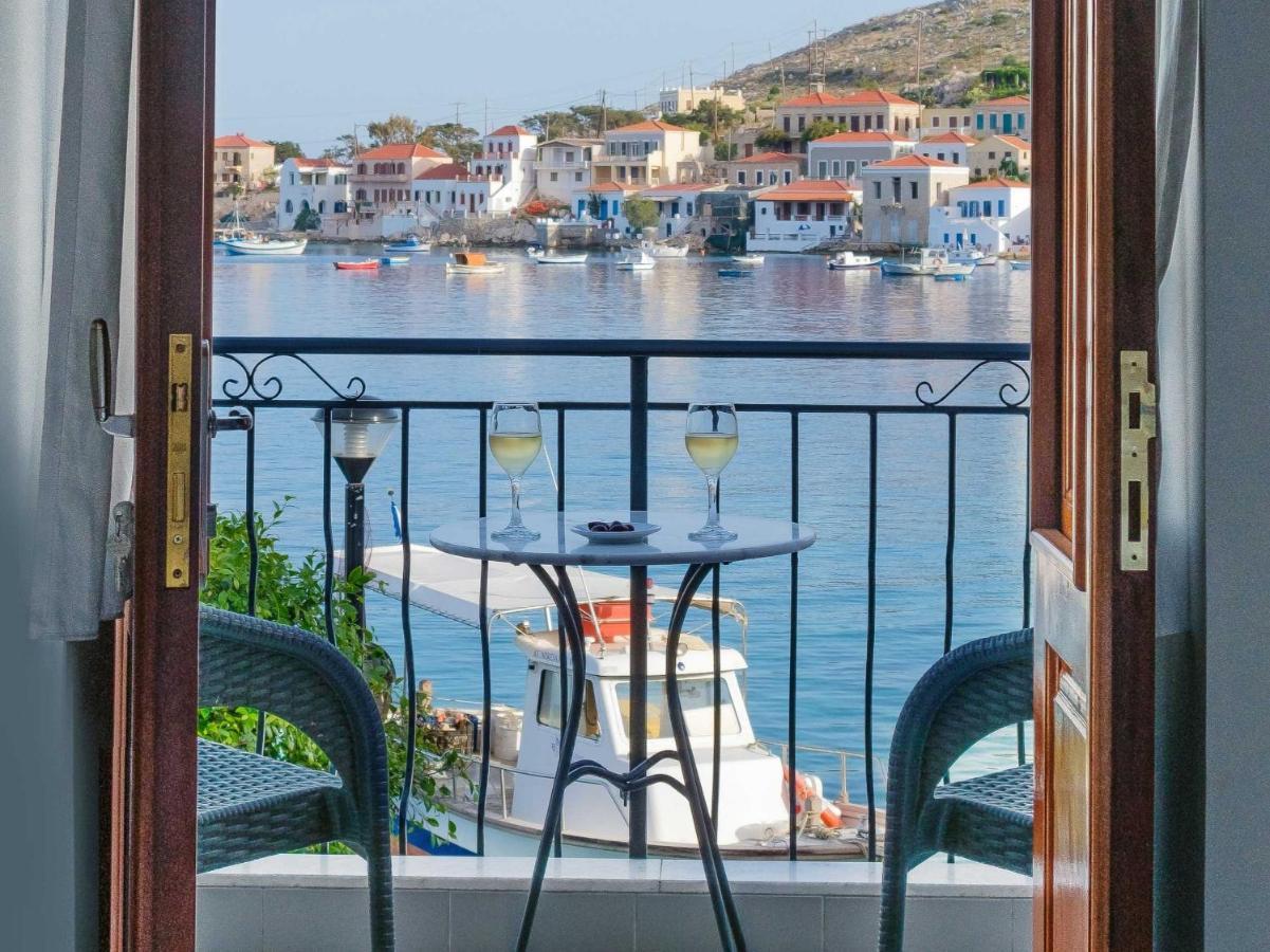 Aegean View Villas Chalki Town Bagian luar foto