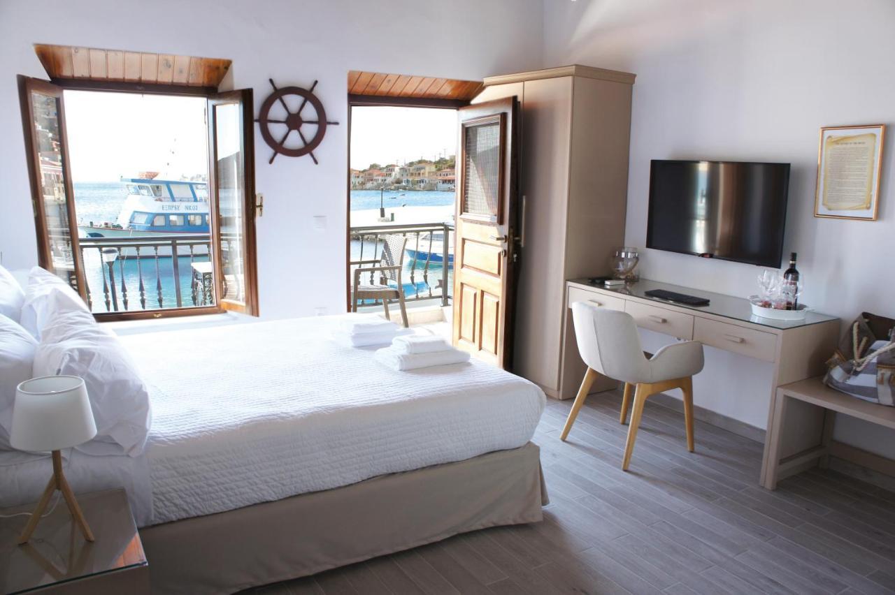 Aegean View Villas Chalki Town Bagian luar foto