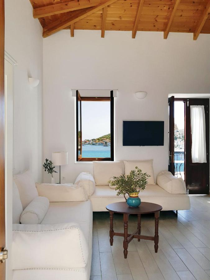 Aegean View Villas Chalki Town Bagian luar foto