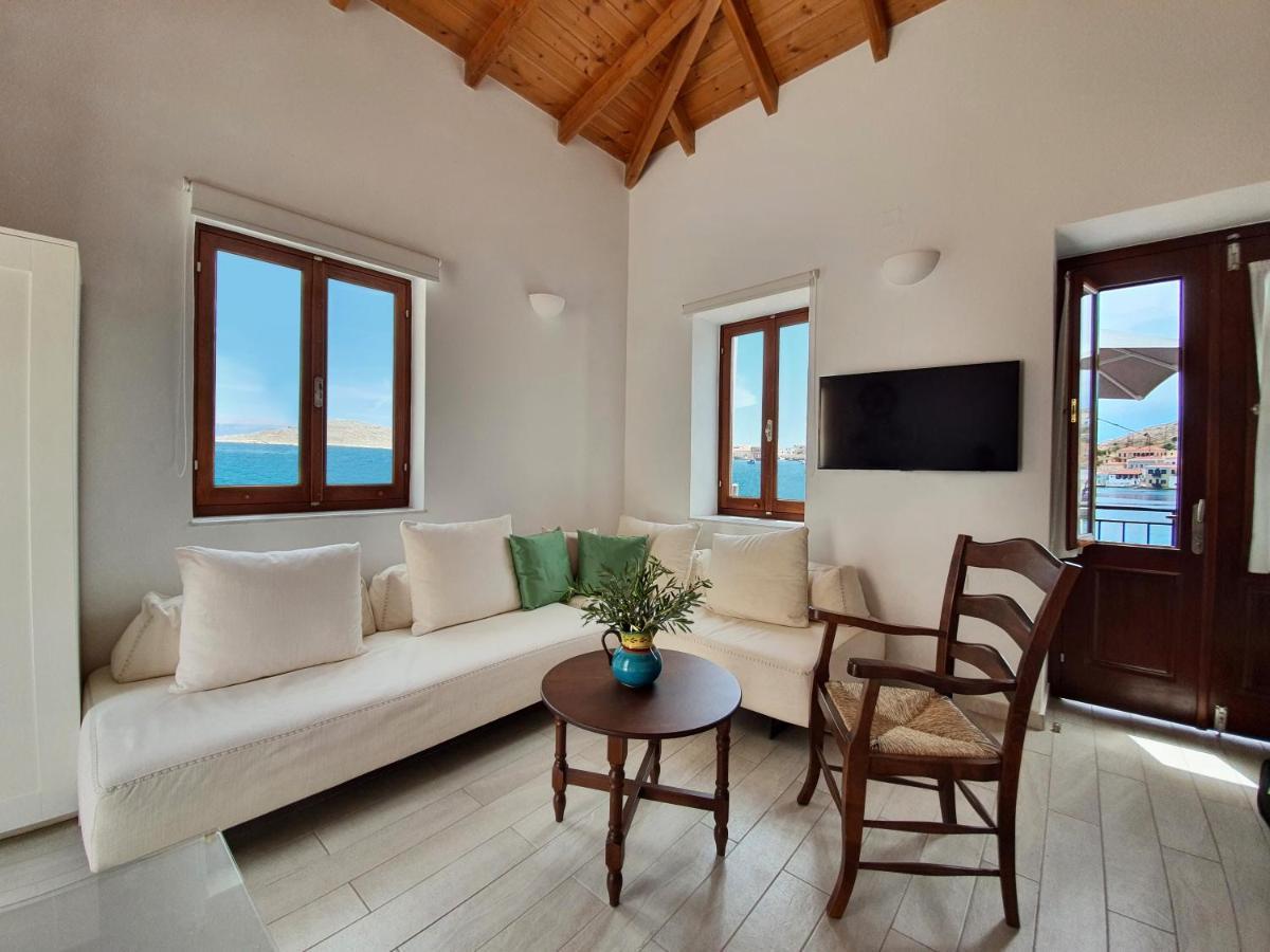 Aegean View Villas Chalki Town Bagian luar foto