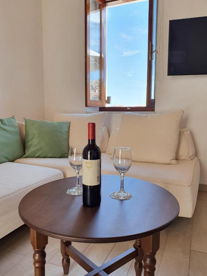 Aegean View Villas Chalki Town Bagian luar foto