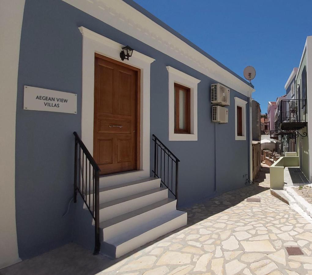 Aegean View Villas Chalki Town Bagian luar foto