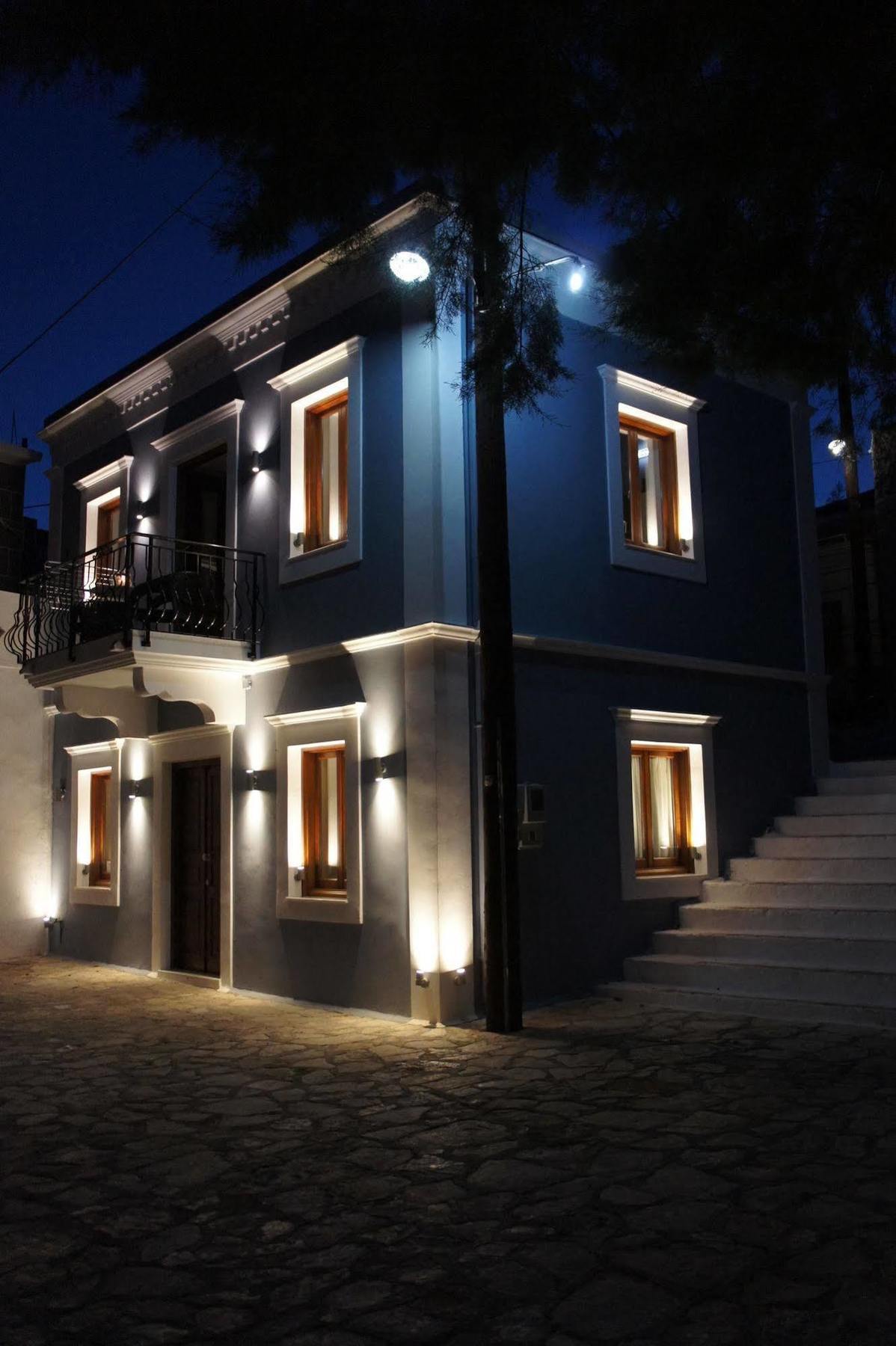 Aegean View Villas Chalki Town Bagian luar foto
