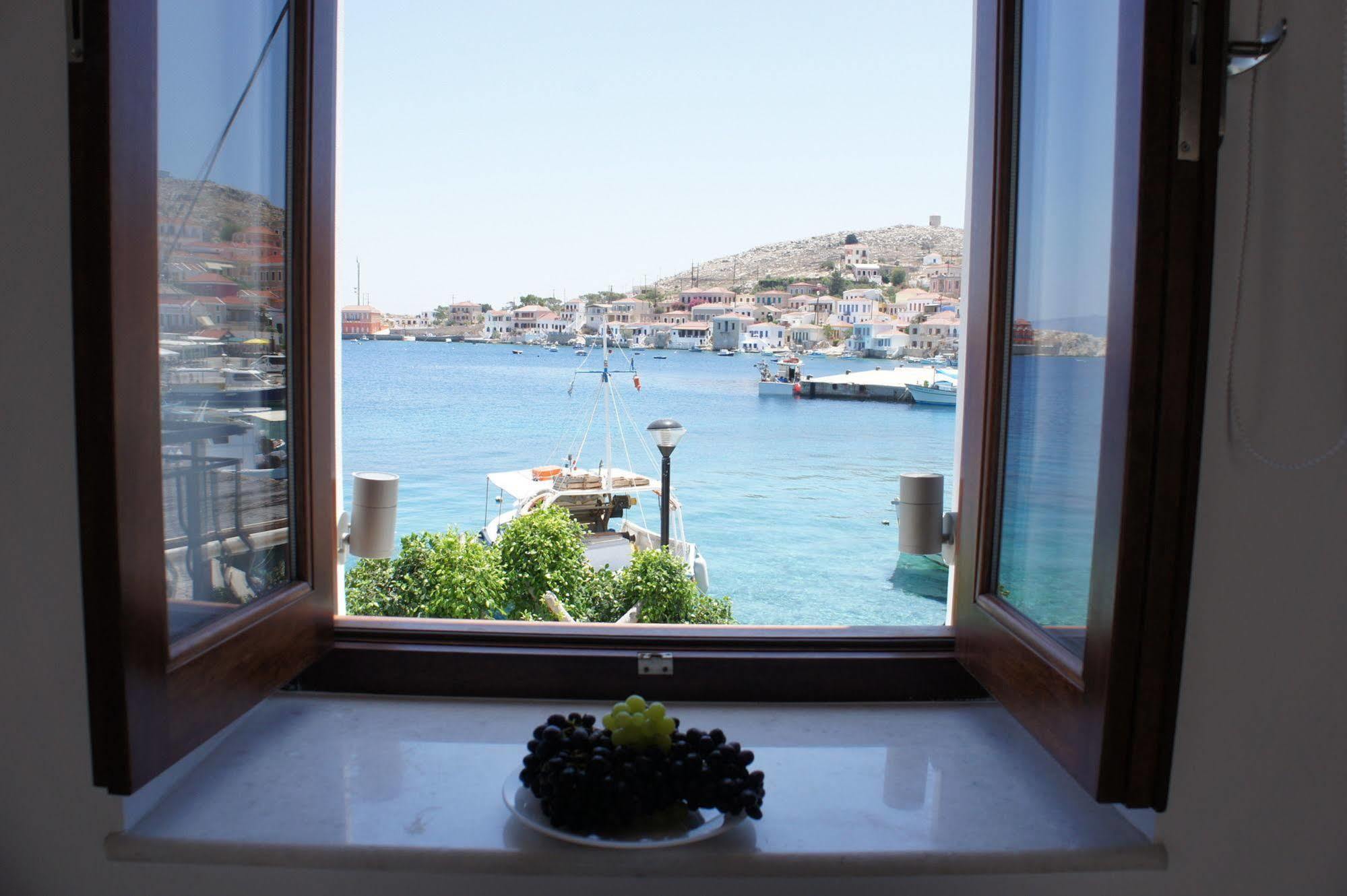 Aegean View Villas Chalki Town Bagian luar foto