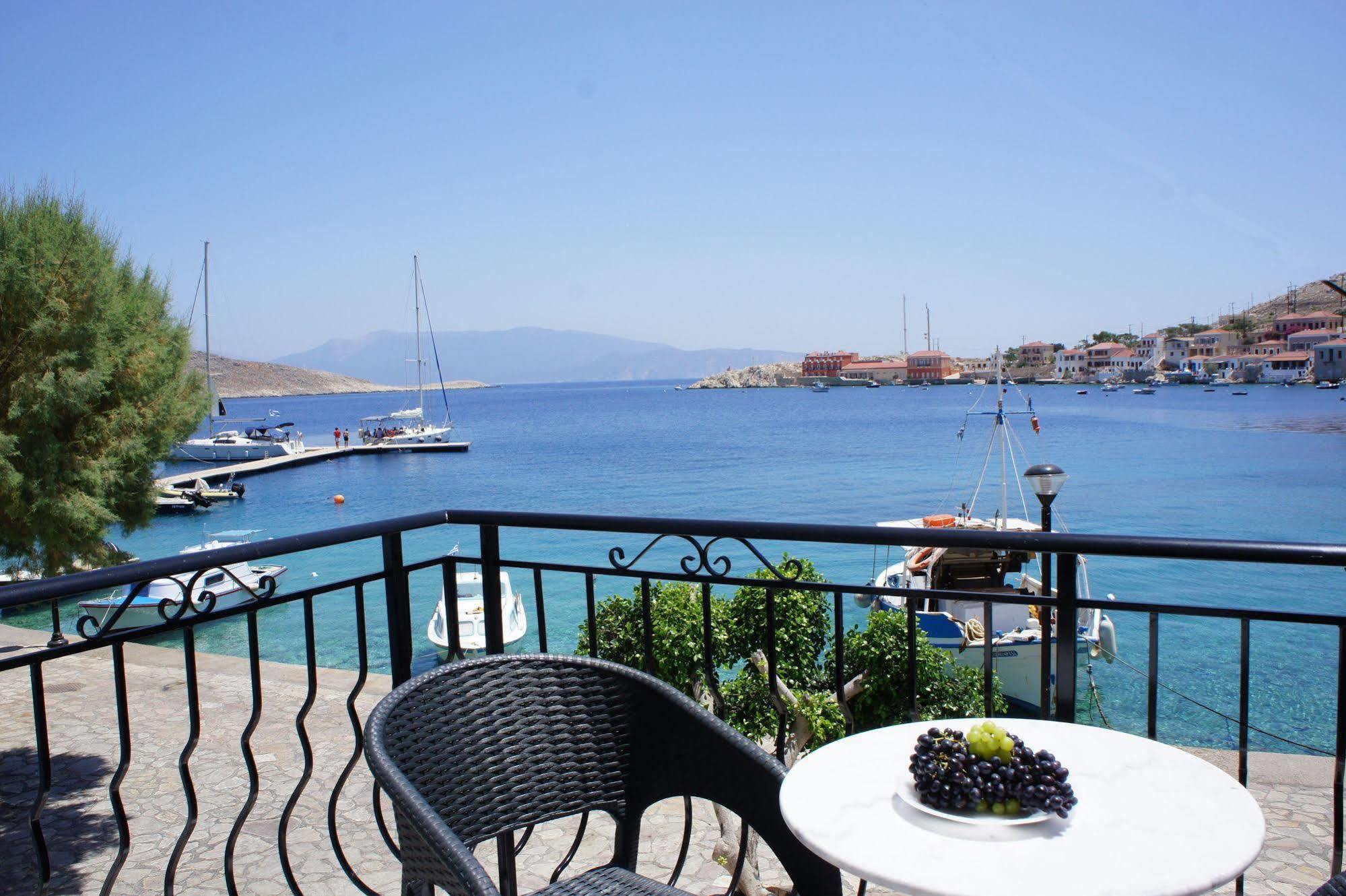 Aegean View Villas Chalki Town Bagian luar foto