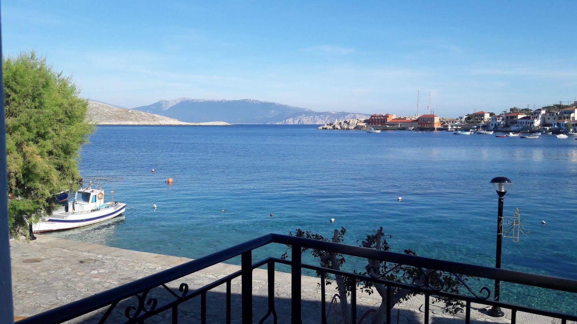 Aegean View Villas Chalki Town Bagian luar foto